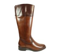 Tamaris 25642 43 312 | Brown Combination | Ladies Chic Leather Knee High Boots