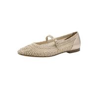 Tamaris Ballerina Women's Elegant, Metallic, 6.5 UK