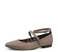 Tamaris Ballerina Women's Vegan Elegant, Beige, 5 UK