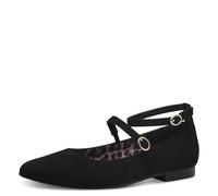 Tamaris Ballerina Women's Vegan Elegant, Black, 36 EU