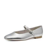 Tamaris Ballerina Women's Vegan Elegant, Metallic, 6 UK