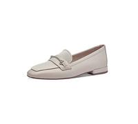 Tamaris Block Heel Loafers Cream