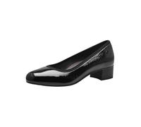 Tamaris Comfort 8-82300-43 Women's Court Shoes Pump, Black (Black Varnish), 6 UK