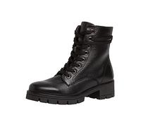 Tamaris Comfort Women’s Ankle Boots with Heel Suede Block Heel Comfort Fit , Black, 6 UK