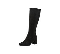 Tamaris Comfort Women’s Boots with Block Heel Square Toe, Black, 6,5 UK