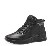 Tamaris Comfort Women’s Boots with Removable Footbed, Water-Repellent, Black Nappa, UK Size 8