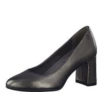 Tamaris Comfort Women's 8-82404-41 Multi-Wide Comfortable Classic Everyday Business Shoes Pump, Grey (Pewter), 4.5 UK