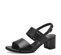 Tamaris Comfort Women’s Boots with Removable Footbed, Water-Repellent, Black Nappa, UK Size 8