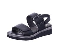 TAMARIS Women's 8-88706-42 Wedge Sandal, Black, 5.5 UK