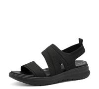 Tamaris Comfort Women’s Flat Slip-On Sandals Vegan, Black Uni, 5 UK