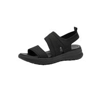 Tamaris Comfort Women’s Flat Slip-On Sandals Vegan, Black Uni, 5 UK