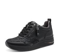 Tamaris Comfort Women’s Flat Sneakers with Laces and Zip