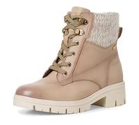 Tamaris Comfort Women’s Lace-Up Ankle Boots Warm Lined Low Heel Comfort Fit , Ivory, 3,5 UK