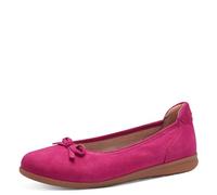 Tamaris Comfort Women’s Leather Ballerinas with Bow