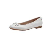 TAMARIS Women's 8-82102-42 Ballet Flat, White, 5.5 UK