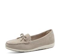 Tamaris Comfort Women’s Leather Moccasins with Bow