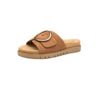 Tamaris Comfort Women’s Leather Mules Elegant, Cognac Suede, 6,5 UK