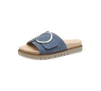 Tamaris Comfort Women’s Leather Mules Elegant, Denim, 3,5 UK