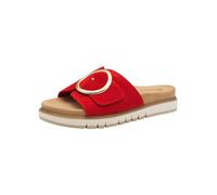 Tamaris Comfort Women’s Leather Mules Elegant, Red, 3,5 UK
