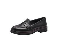 Tamaris Comfort Women’s Leather Slip-Ons Elegant, Black, 5 UK