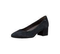 Tamaris Comfort Women’s Pumps Suede Low Heel Comfort Fit , Navy, 5 UK