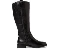 Tamaris Comfort Women’s Tall Boots Flat Leather Elegant Comfort Fit
