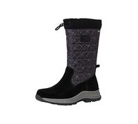 Tamaris Comfort Women’s Winter Boots Flat Warm Lined with Zip Comfort Fit , Black, 4 UK