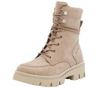 Tamaris Comfort Women's 8-85214-41 Leder Comfort Fit Wechselfußbett Modisch Goldene Details Alltagsschuhe Ankle Boot, Taupe Nubuk, 6.5 UK