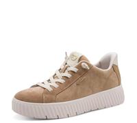 Tamaris Comfort Women's Low 8-83720-45 Trainers, Camel Suede, 38 EU