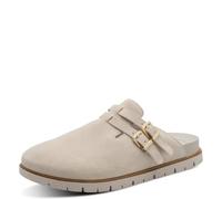 Tamaris Comfort Women's Mule Flat Platform, Taupe, 40 EU