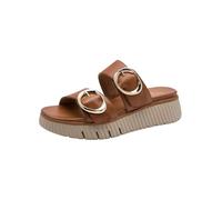 Tamaris Comfort Women's Wedge/Plat Mule MultiAdjustable Platform, Cognac, EU 41