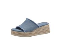 Tamaris Women's Damen 1-27232-42 Flat Sandal, Denim, 10 UK