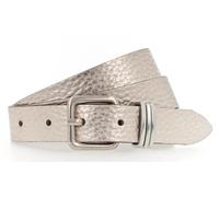 Tamaris Essential Classics TB0007L05 Women's Belt Plain, Platinum Gold Metallic, 90