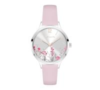 Tamaris Flower Design Watch Dial, Pink, The Watch has a Classic Design with Round case and Leather Strap, Making it an Elegant Ladies Watch. However, Specific references to a Certain Style Such as