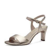 Tamaris Meliah Light Gold Womens Heeled Sandals 28008-42-933 in a Plain Man-made in Size 40