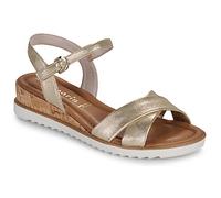 Tamaris Heeled sandals 28106-933 in Gold 5.5