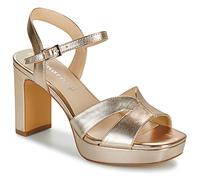 Tamaris Heeled sandals 28349-933 in Gold 7.5