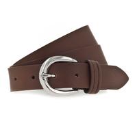 Tamaris Leather Belt W85 Mid Brown