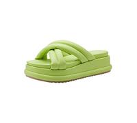 Tamaris Mules 1-1-27208-20 Wide, lime green, 4 UK