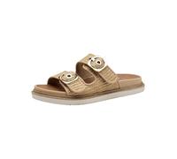 Tamaris Mules 1-27505-42 Wide, tan, 4 UK