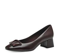 Tamaris Women's Damen 1-1-22302-41 Pump, Mahogany Leather, 4 UK
