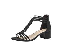 Tamaris 1-28290-42 Women's Trainers Sandal, Black Glam, 4.5 UK