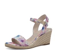 Tamaris Women's 1-28300-42 Wedge Sandals, Lilac Comb, 38 EU, Lilac Comb, 6 UK
