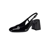 Tamaris Slingpumps 1-1-29601-20, Black (Black Patent), 7.5 UK