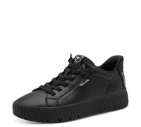 Tamaris Sneakers Slip-Ons Half Shoes Step In Black Leather 83720