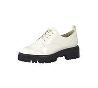 Tamaris Women' 1-1-23772-29 Oxford, Ivory Patent, 7.5 UK