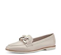 Tamaris Women' 1-1-24206-20 Loafer, Ivory Leather, 6.5 UK