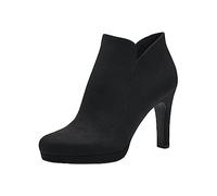 Tamaris Lycorbu Fatale Black Womens Heeled Boots 25316-41-001 in a Plain Textile in Size 41