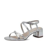 Tamaris Women' 1-28204-42 Sandal, Liquid Pewter, 3.5 UK