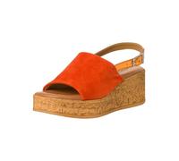 Tamaris Women' 1-28393-42 Wedge Sandal, Orange, 4 UK
